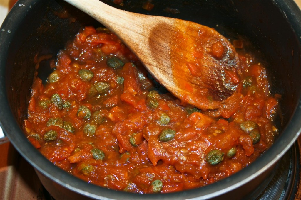 Making the sauce