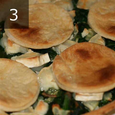 Spinach and Goat's Cheese Pie