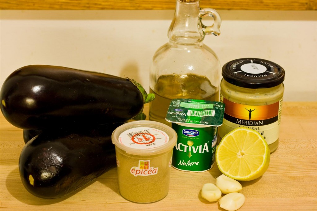 Baba Ghanoush ingredients
