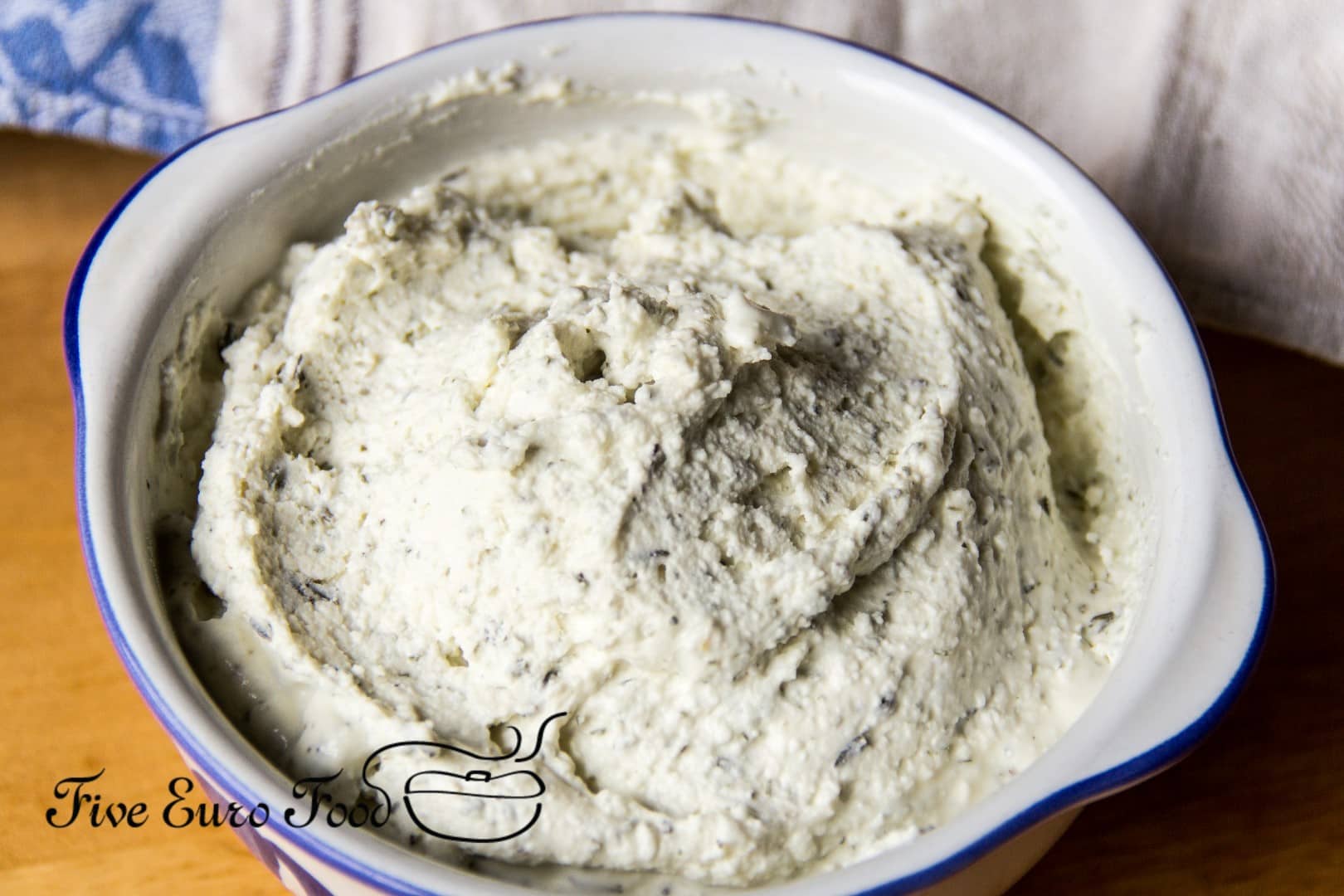 Cream of Feta Dip - Five Euro Food